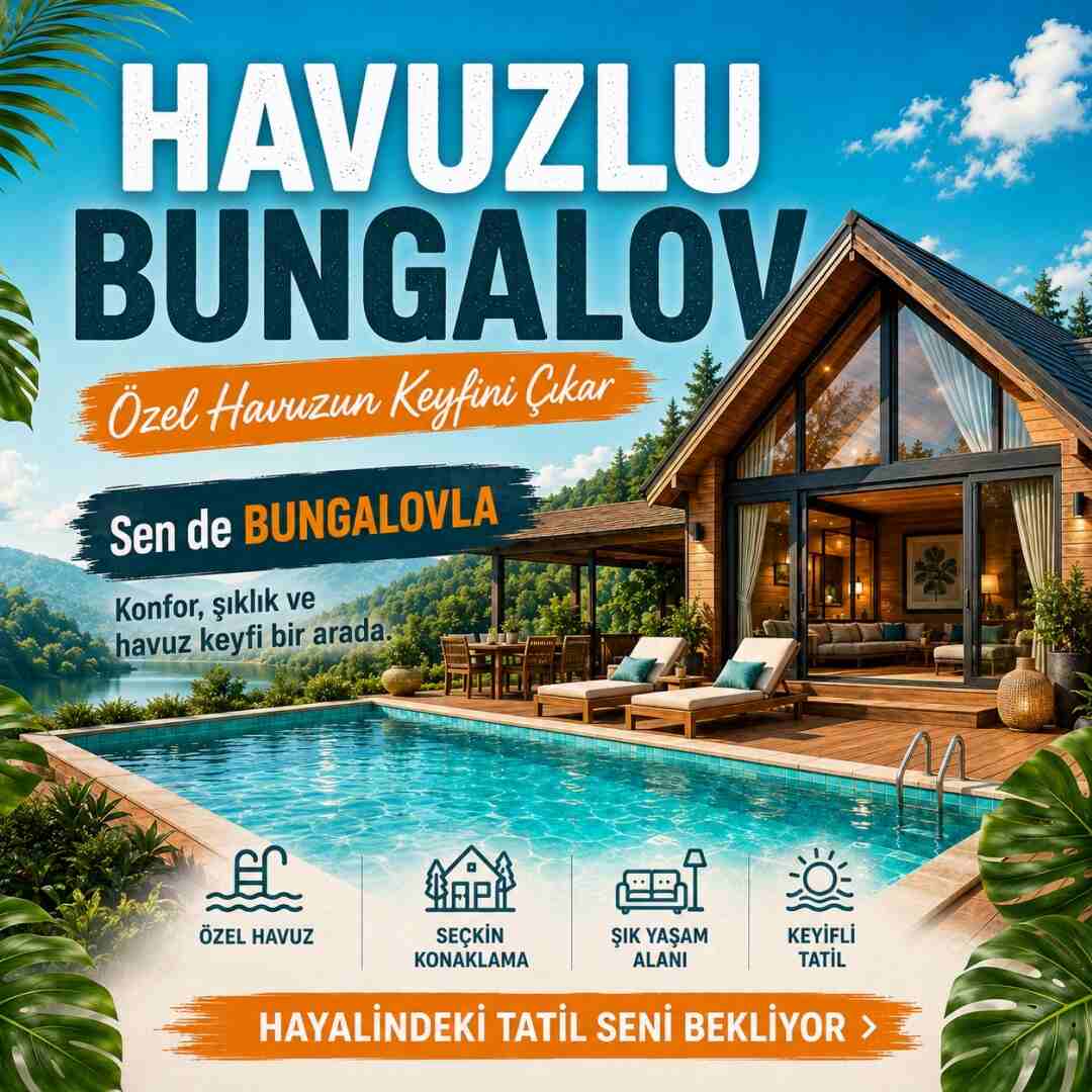Havuzlu Bungalov